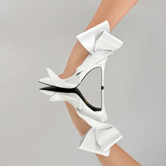 Pre Owned Maison Ernest Jasmin Heels Size 39/US 9.5 - Picture 1 of 15